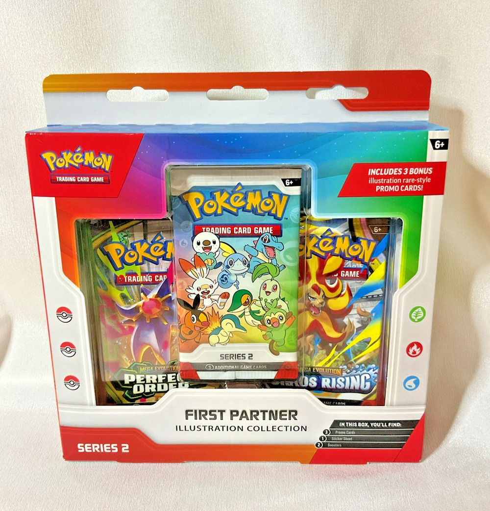 Pokemon TCG First Partner Illustration Collection Series 2 2026 Sealed